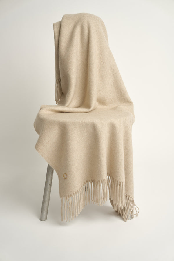 Oyuna Uno Throw Beige