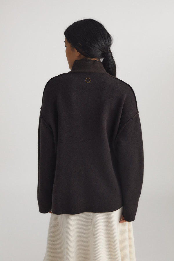 Oyuna Wind Jacket Chocolate & Ocean