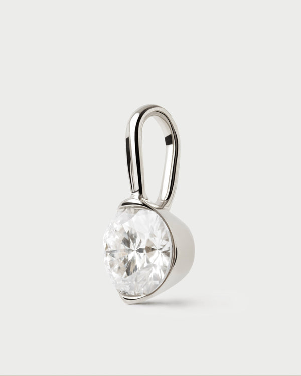 p d paola Diamond and white gold Grace Mini pendant