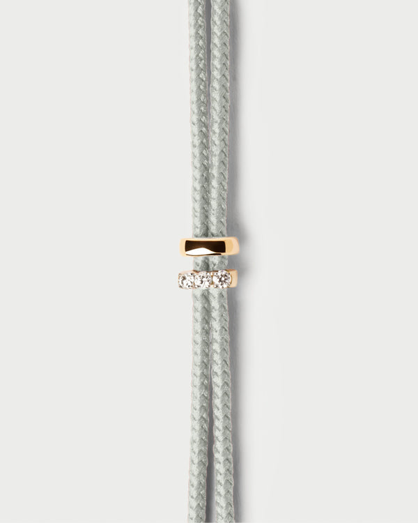 p d paola Amy Diamond cord bracelet