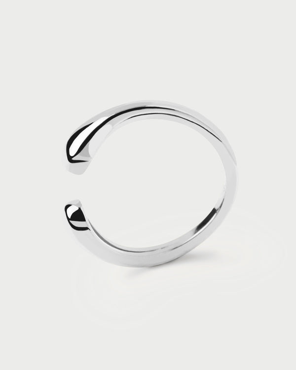 P D Paola Crush Silver Ring
