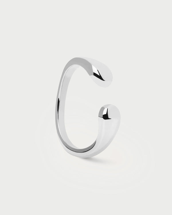 P D Paola Crush Silver Ring