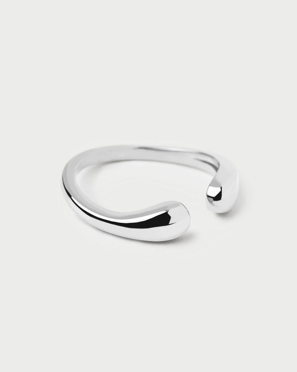 p d paola Crush Silver Ring