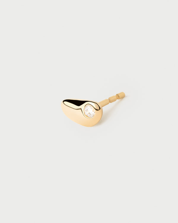 P D Paola Delta Single Stud Earring