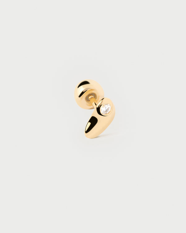 P D Paola Delta Single Stud Earring