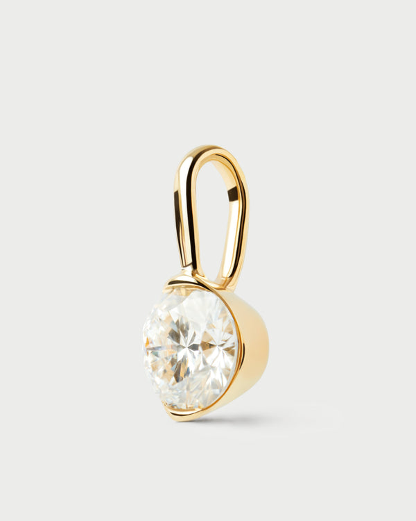p d paola Diamond and gold Grace Mini pendant