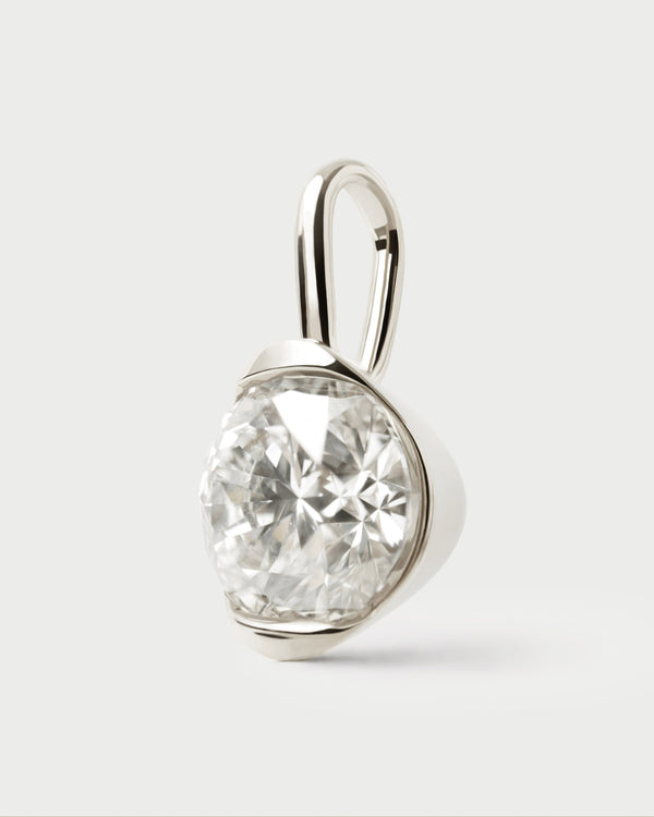 p d paola Diamond and white gold Grace pendant