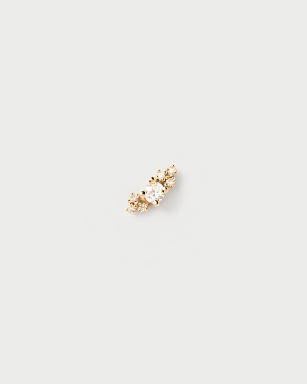 p d paola Diamonds and gold Amelie Single Earring