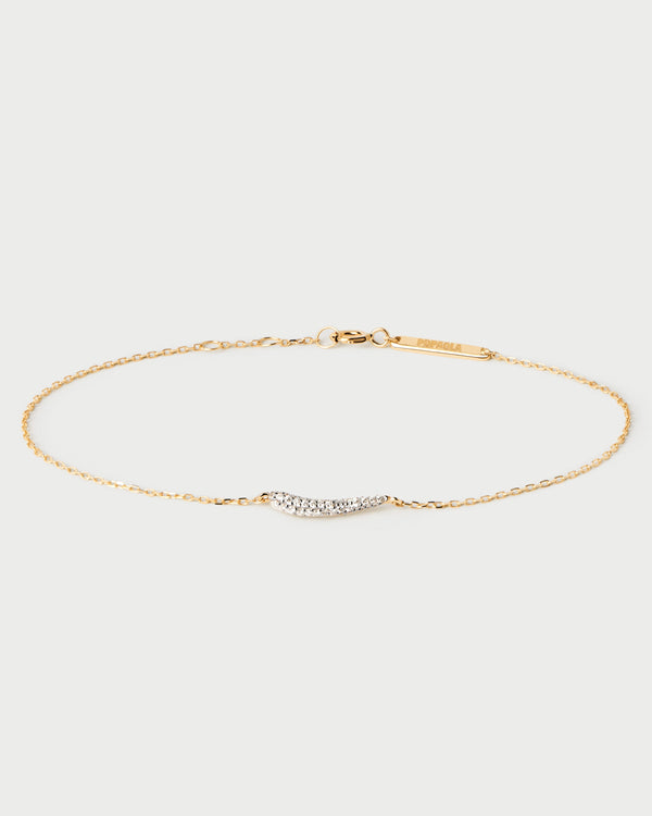 p d paola Diamonds and gold Nilo bracelet