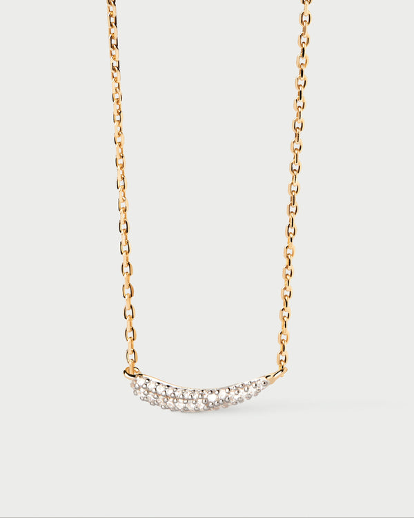p d paola Diamonds and gold Nilo necklace