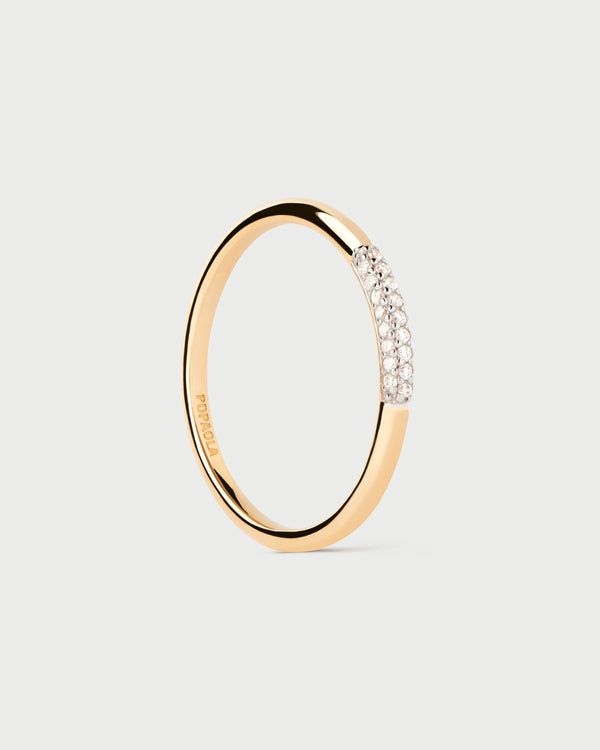 p d paola Diamonds and gold Nora ring