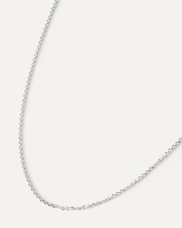 P D Paola Essential Silver Chain Necklace