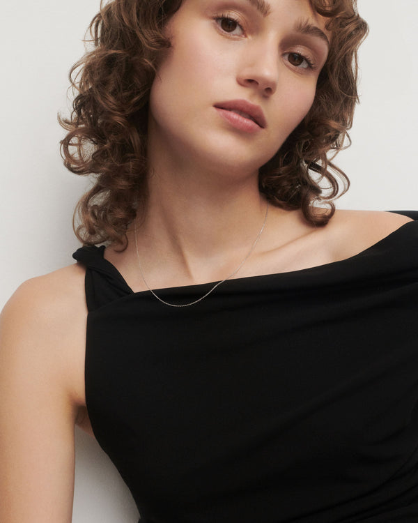 P D Paola Essential Silver Chain Necklace