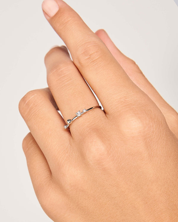 P D Paola Kaya Silver Ring
