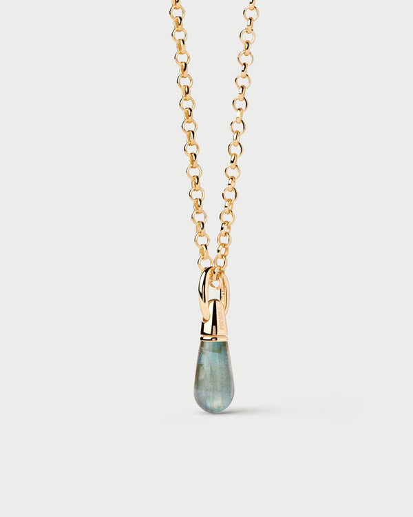 P D Paola Labradorite Drop Pendant