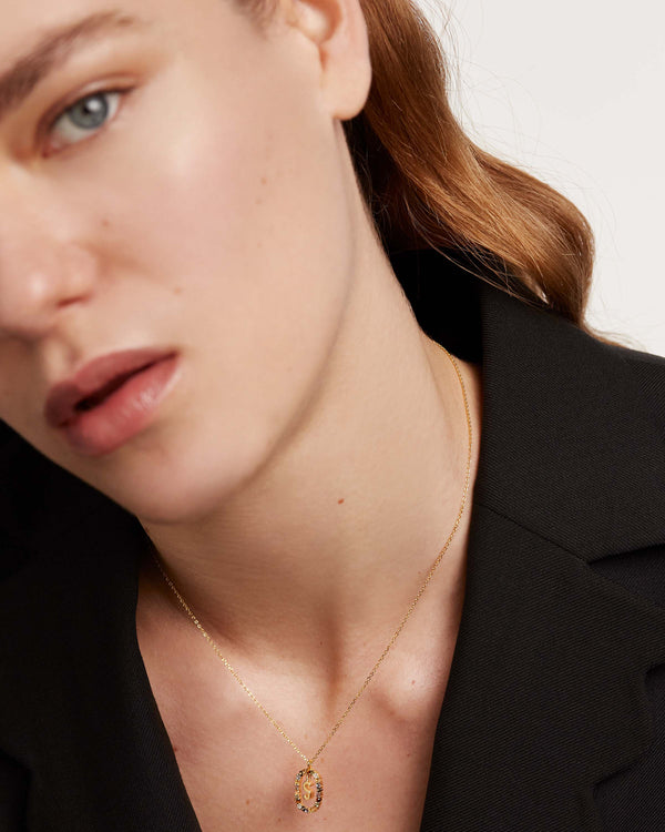 P D Paola Letter S Necklace