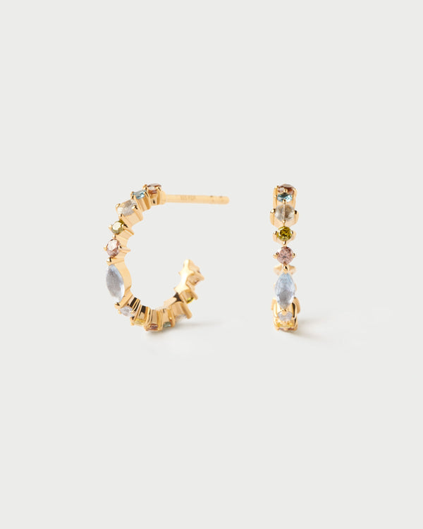 p d paola Lotus small hoops
