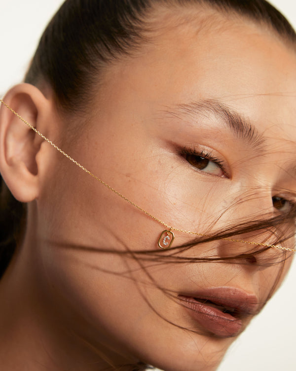 P D Paola Mini Letter C Necklace