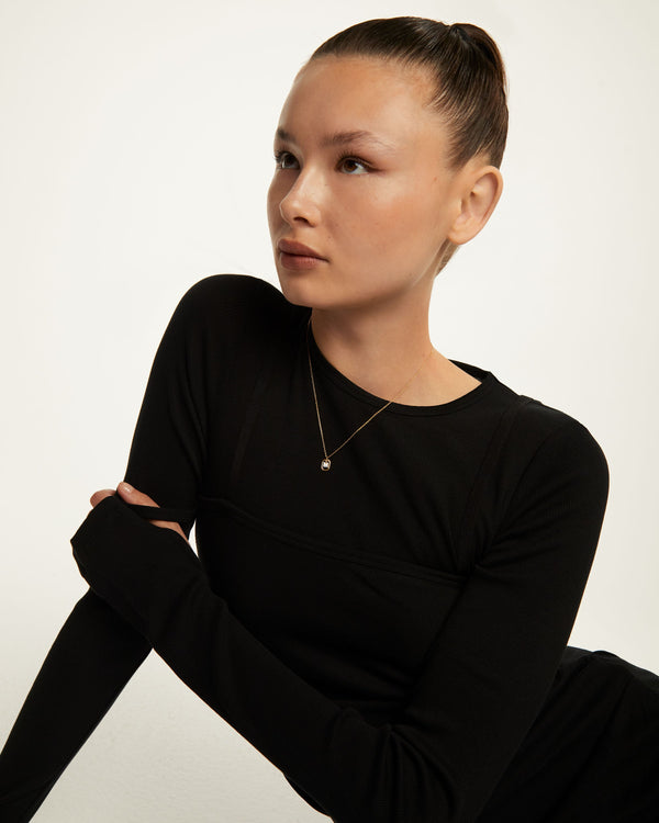 P D Paola Mini Letter M Necklace