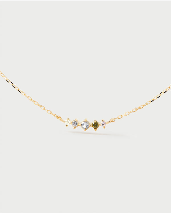 p d paola Multicolor Estela necklace