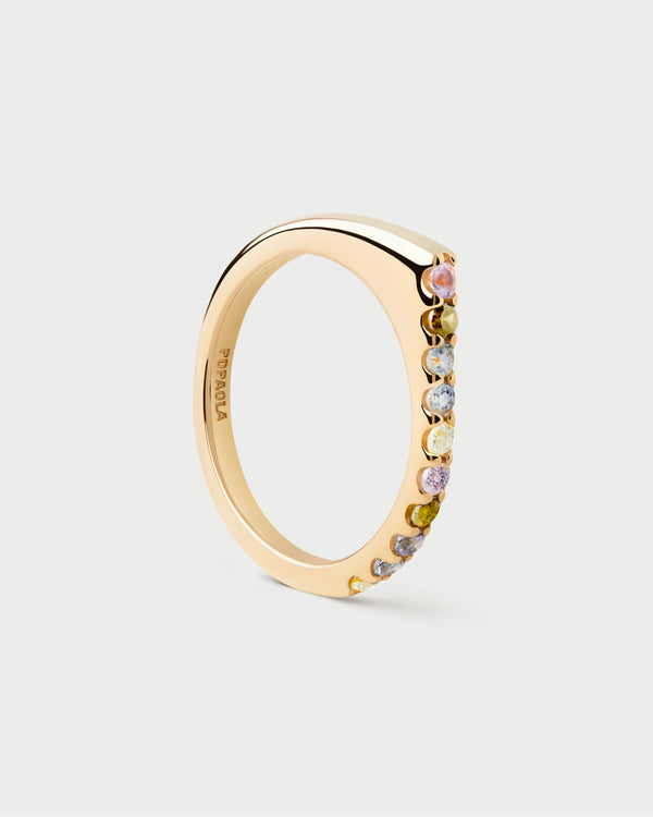 p d paola Multicolor Oda ring