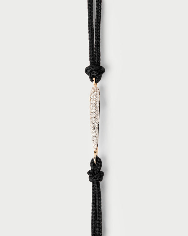 p d paola Nina Diamond cord bracelet