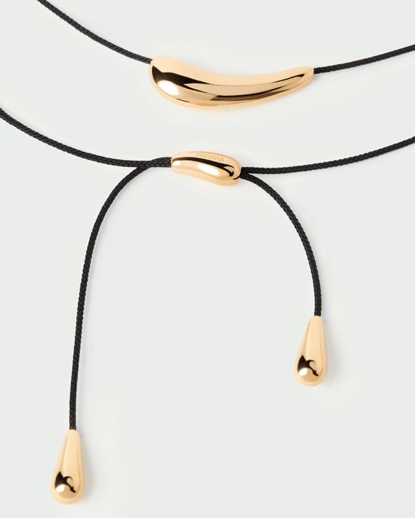 p d paola Orbit cord necklace