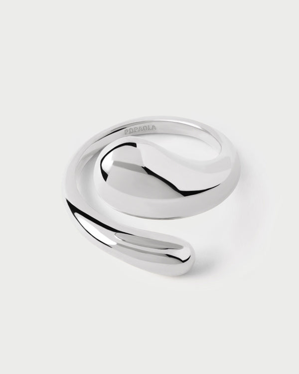 p d paola Orbit silver ring