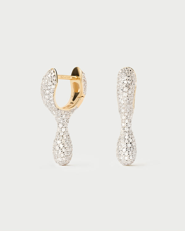 p d paola Pavé Ray hoops