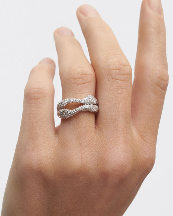 P D Paola Pavé Sense Ring