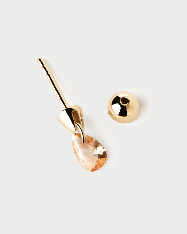 P D Paola Peach Lily Single Earring