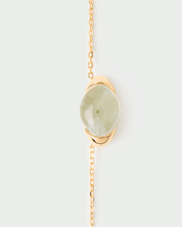 P D Paola Prehnite Bay Necklace