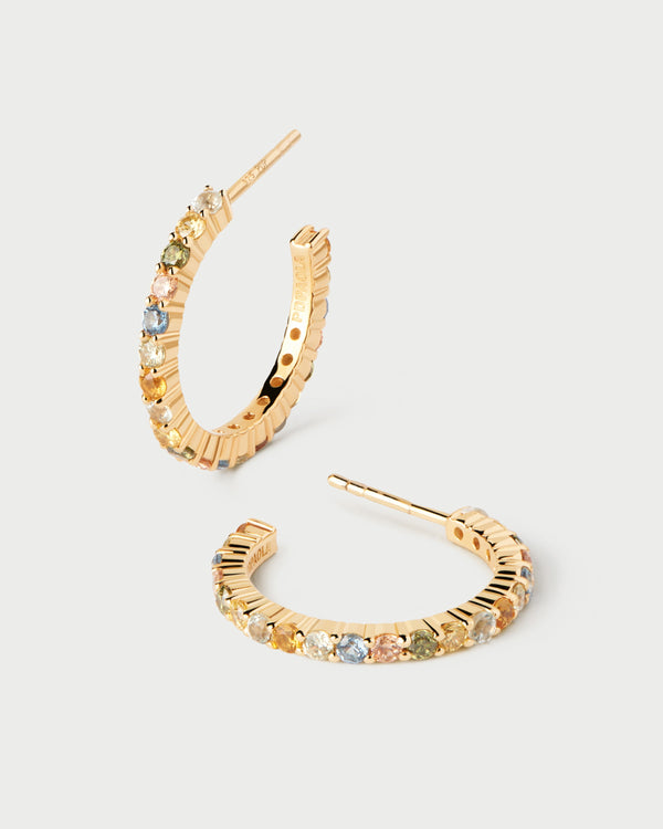 p d paola Rainbow hoops