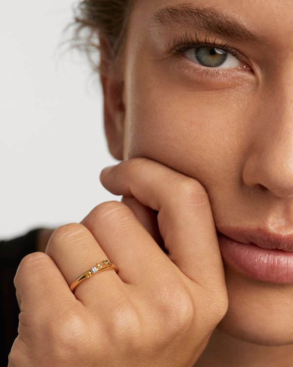 P D Paola Rainbow Wing Ring