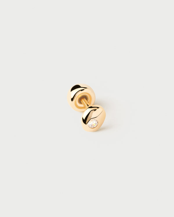 P D Paola Sand Single Stud Earring