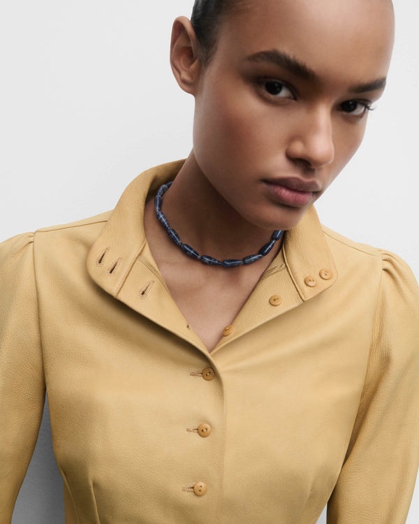 P D Paola Sodalite Drop Necklace