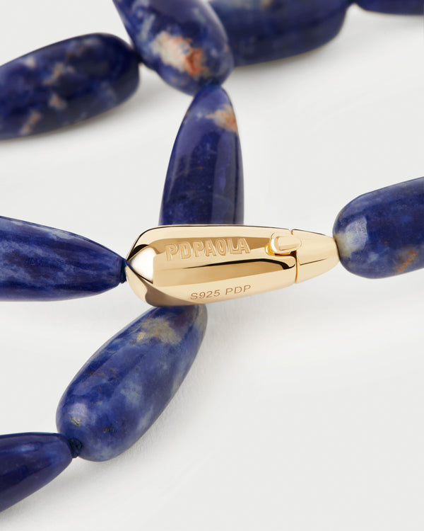 p d paola Sodalite Drop necklace