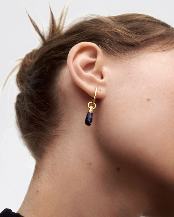 P D Paola Sodalite Jupiter Single Hoop