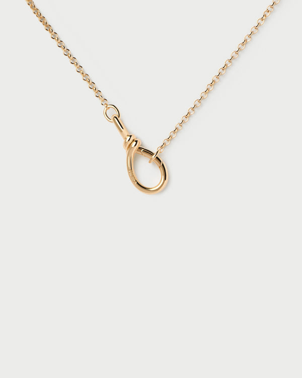 P D Paola Stacker Clasp Chain Necklace