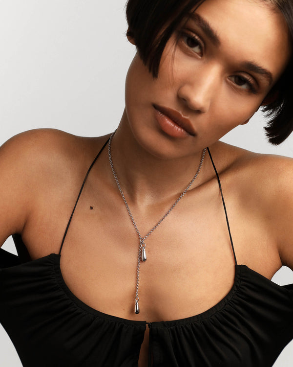 P D Paola Tango Silver Chain Necklace