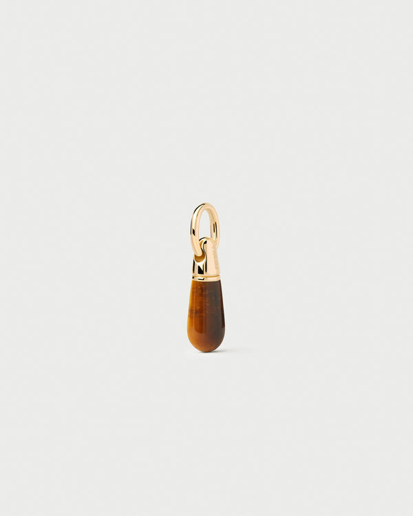 p d paola Tiger Eye Drop pendant