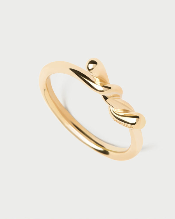 P D Paola Twist Ring