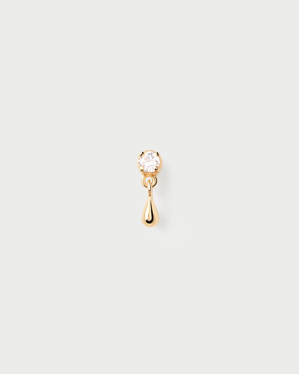 p d paola Water single stud Earring