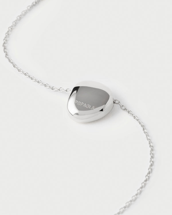 P D Paola Wave Silver Necklace