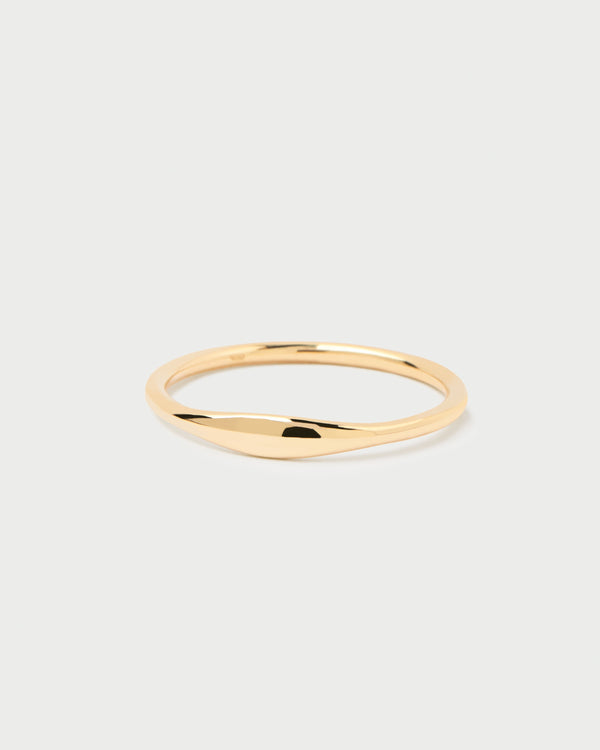 p d paola Yellow Gold Wave Ring
