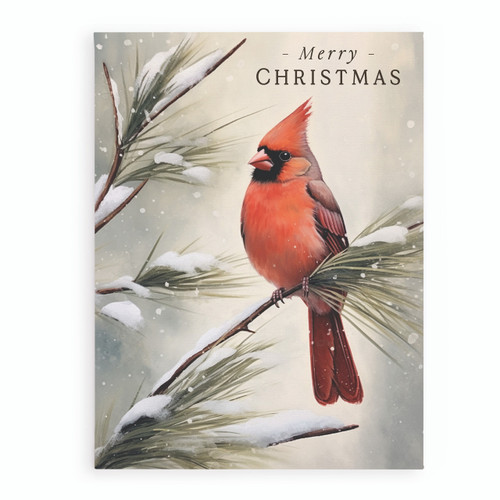 P. Graham Dunn A Cardinal Christmas Collection Canvas - Merry Christmas
