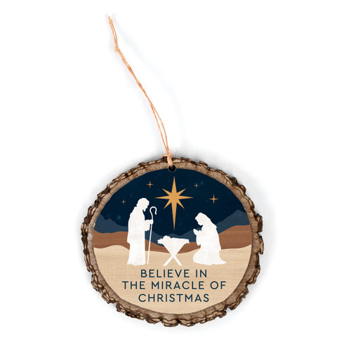 P. Graham Dunn Barky Ornament - Believe In The Miracle