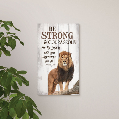 P. Graham Dunn Be Strong Collection Pallet Sign - Be Strong & Courageous