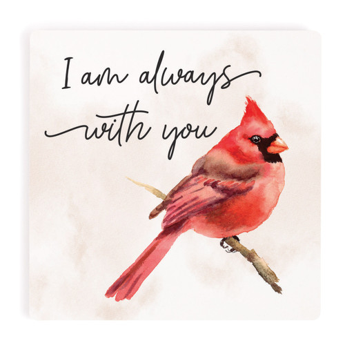p. graham dunn Birds Of A Feather Collection Coaster - I Am Always With You