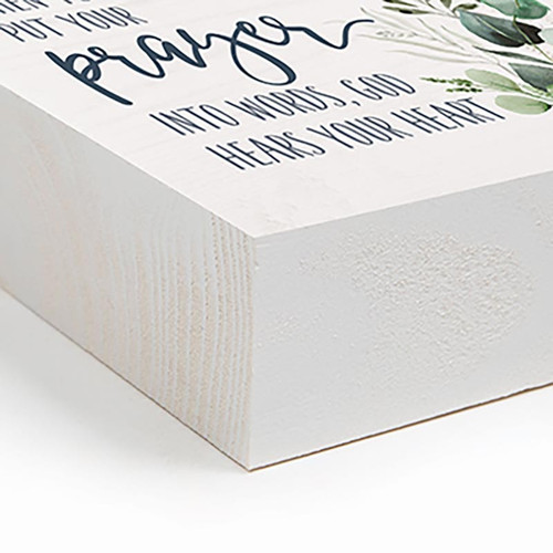 P. Graham Dunn Blessings Collection Decorative Block - When You